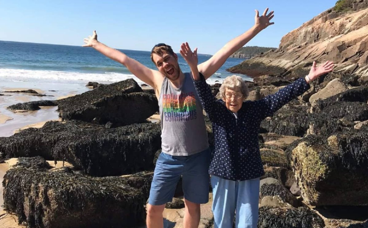 Brad Ryan made it his mission to help his grandma see more of the world.