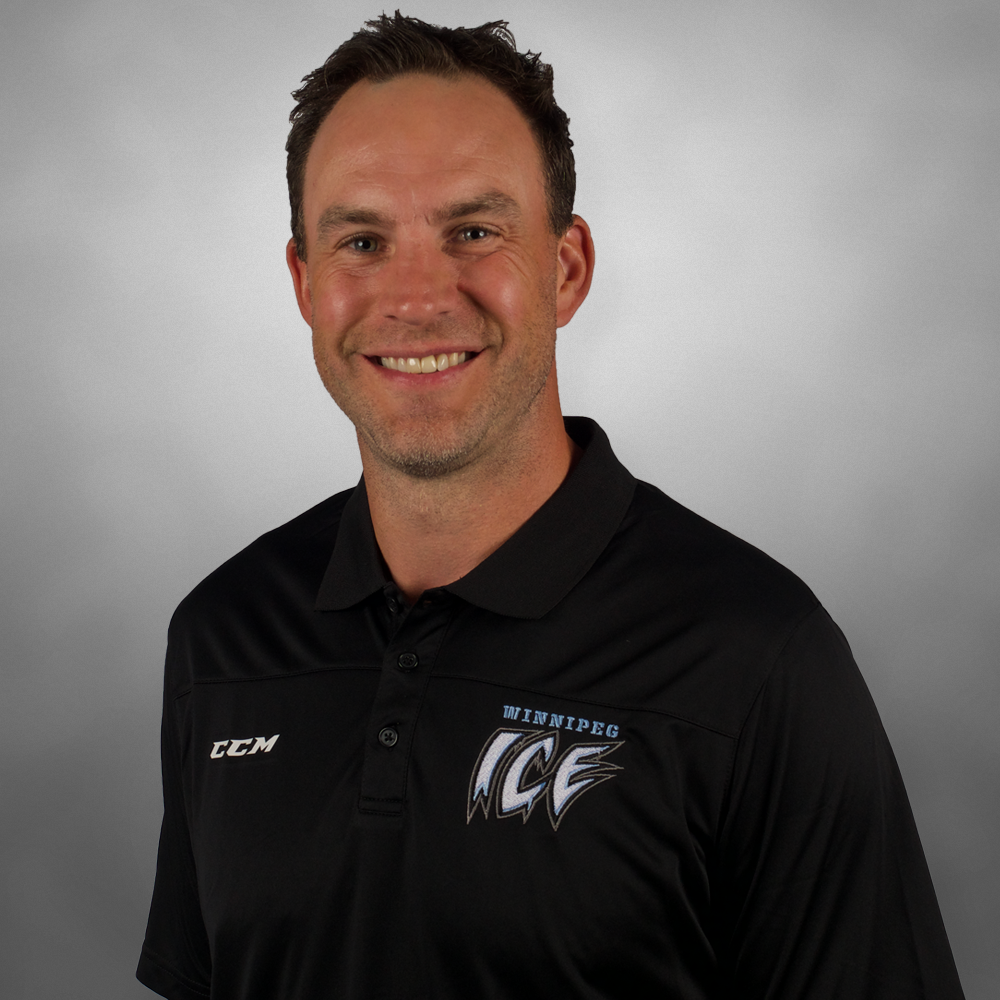 Winnipeg Ice Assistant Coach Josh Green. Supplied Photo .