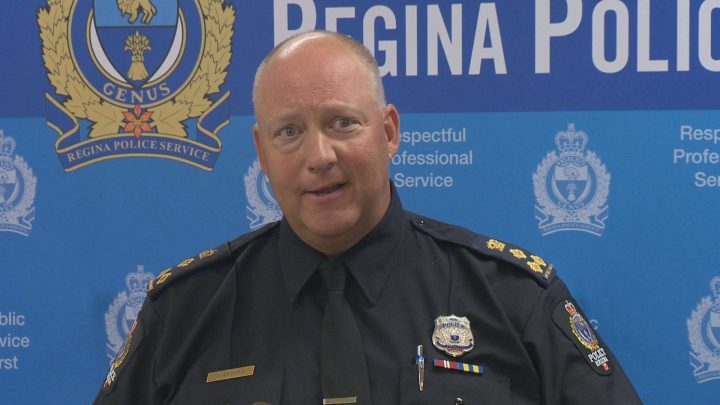 Regina police chief Evan Bray responds to an online petition, calling to defund its department.