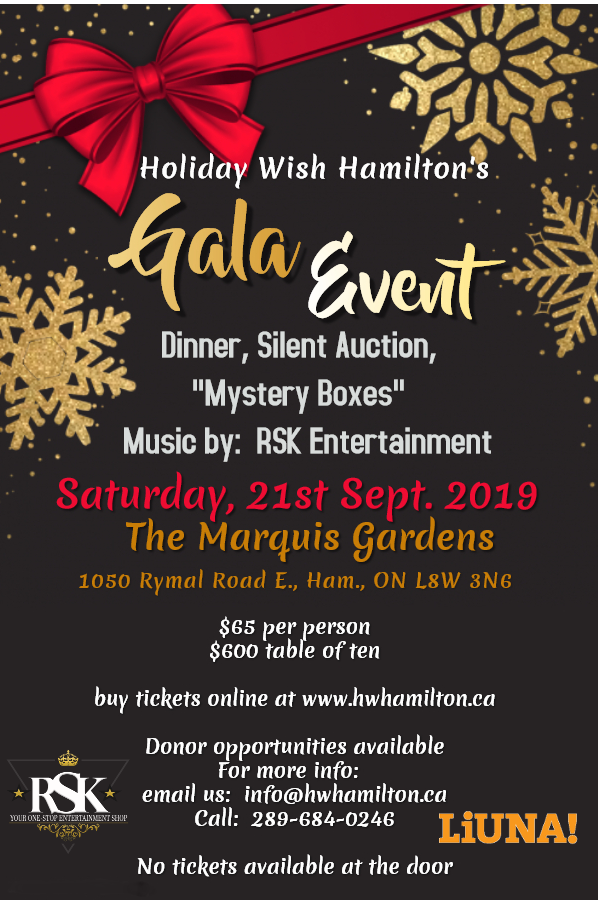 Holiday Wish Hamilton’s Gala Event - image