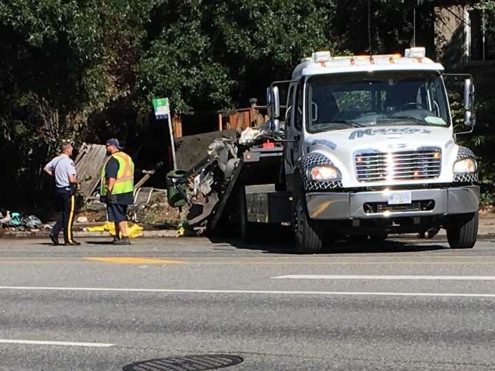 Kelowna RCMP is investigating the cause of a serious accident that happened in Kelowna on Monday morning.