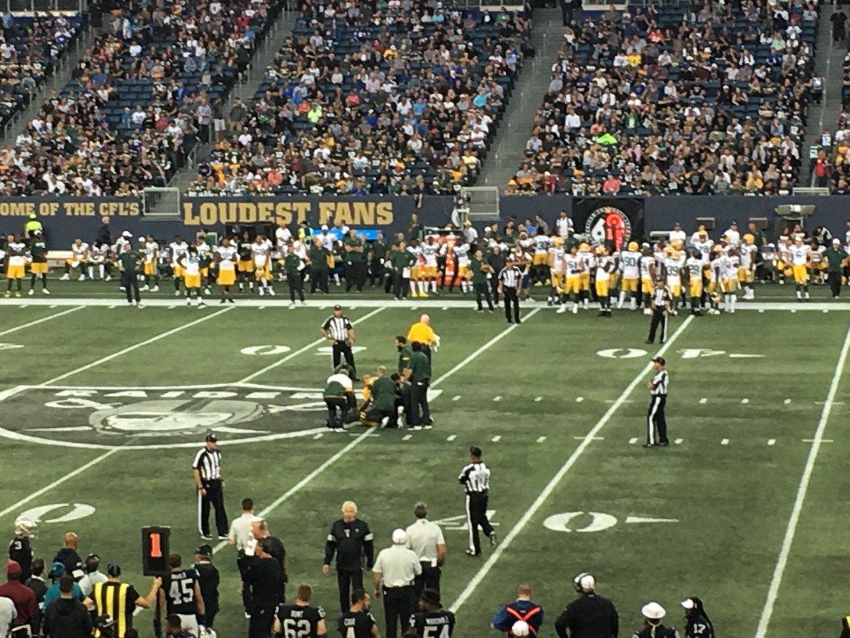 BIZARRE: Raiders edge Packers on 80-yard field in Winnipeg – WKTY