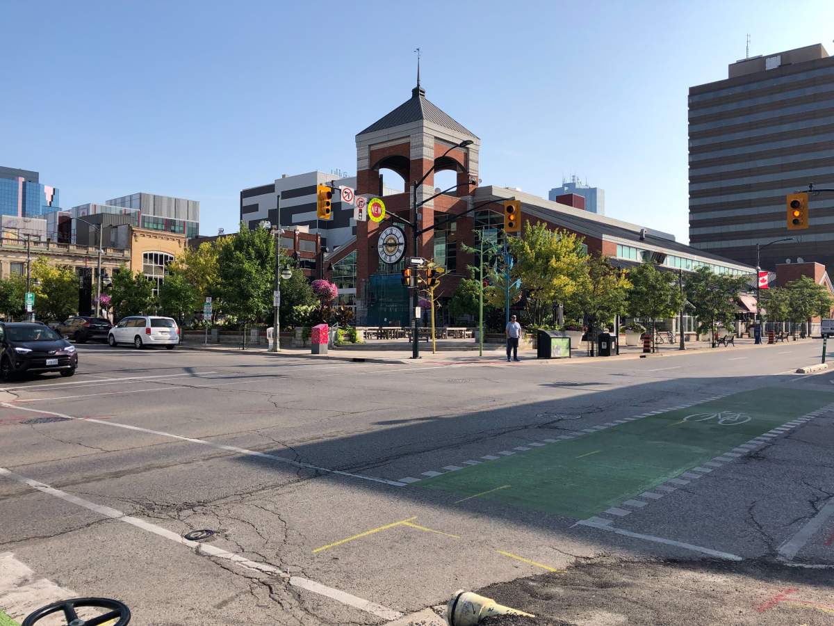 Police say the first of three downtown incidents took place inside Covent Garden Market at 130 King St.