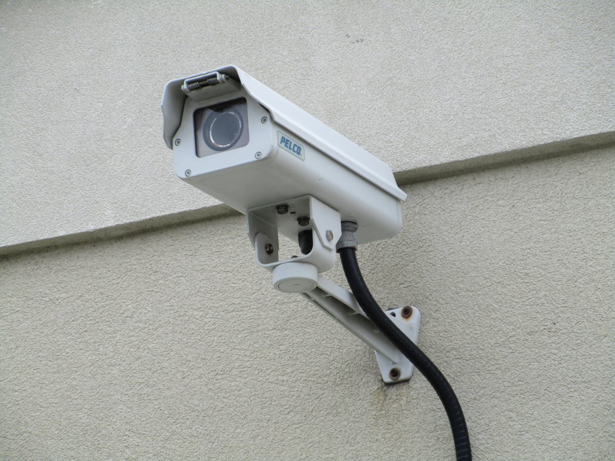 A security camera.