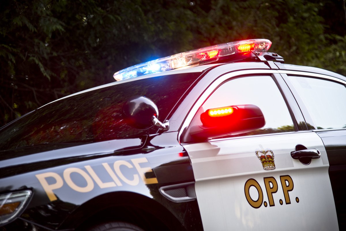 A 27-year-old man has been charged after officers responded to a report of a business alarm going off in Brant Township during the early morning hours of Tuesday, OPP say.