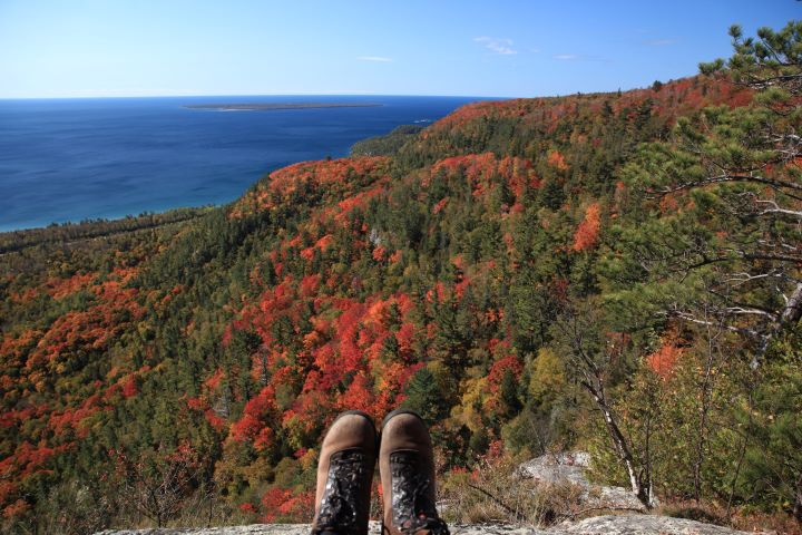 Lake Superior Provincial Park's fall colours in late September, early October are a big draw for visitors, according to the park's superintendent.