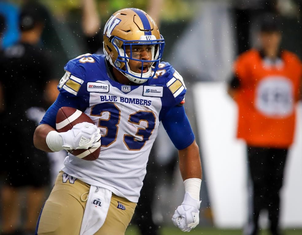 Winnipeg Blue Bombers' Andrew Harris says he is looking for answers as to why he failed a drug test.