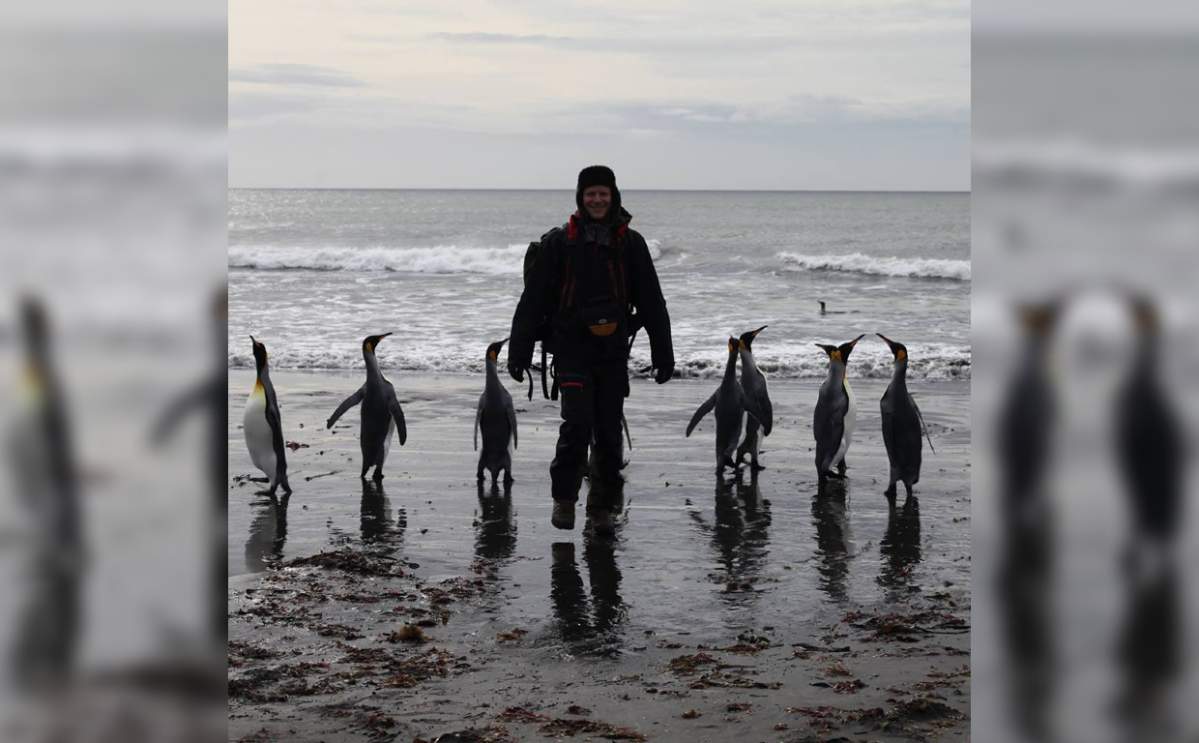 Julien Gauthier often went into nature to collect sounds for his music.