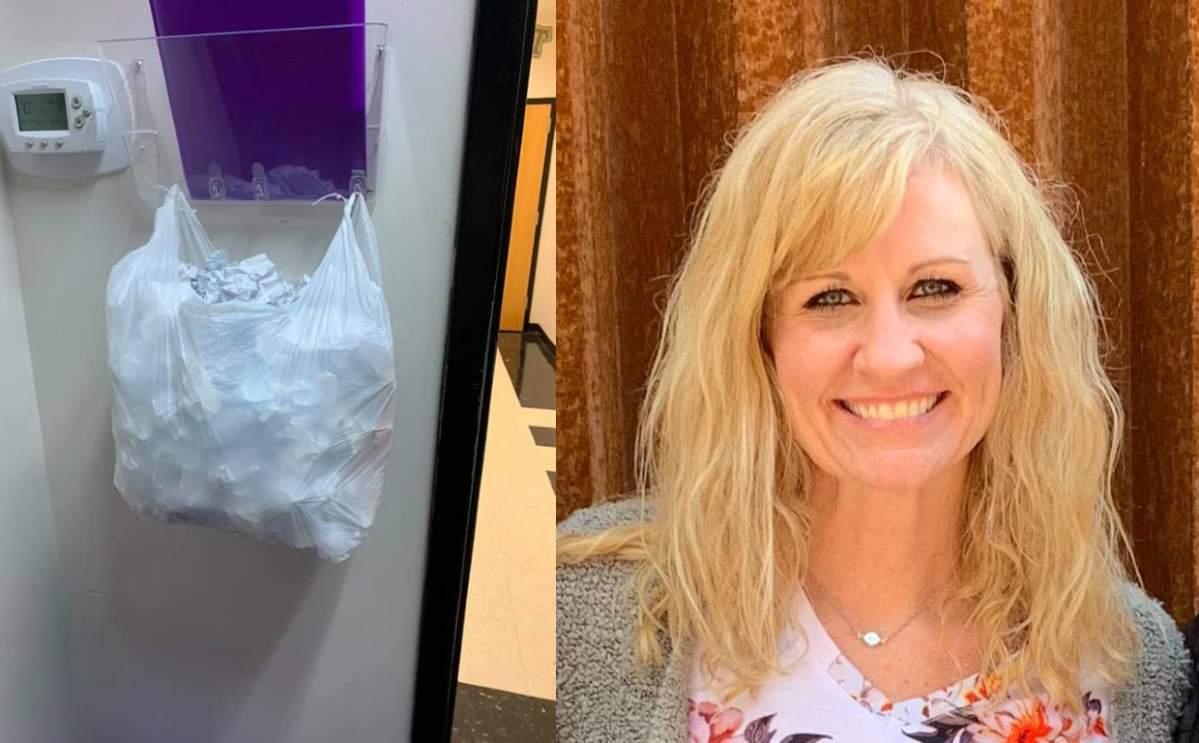 The middle-school English teacher had a very important lesson for her classroom of 7th and 8th graders.