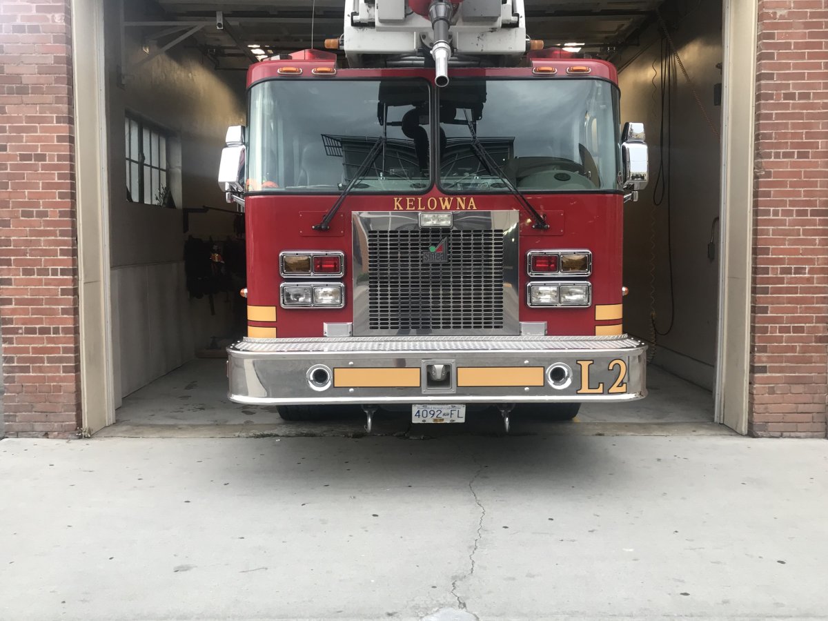 The Kelowna Fire Department said the kitchen fire happened along Hardie Road, adding crews also extinguished an attached garage fire on Friday evening.
