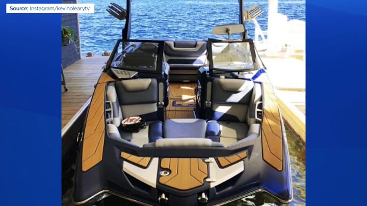 An image of a boat that Kevin O’Leary shared on his Instagram account last year.