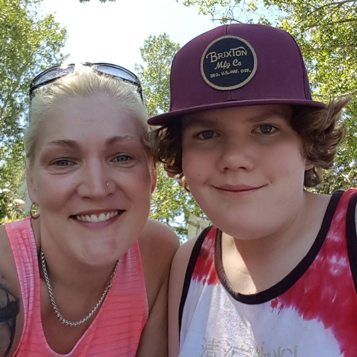 Tanya Zaayer and her son, Kian.