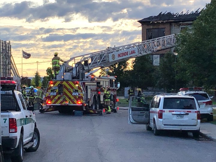6 families displaced after 4alarm fire in Laval Montreal Globalnews.ca