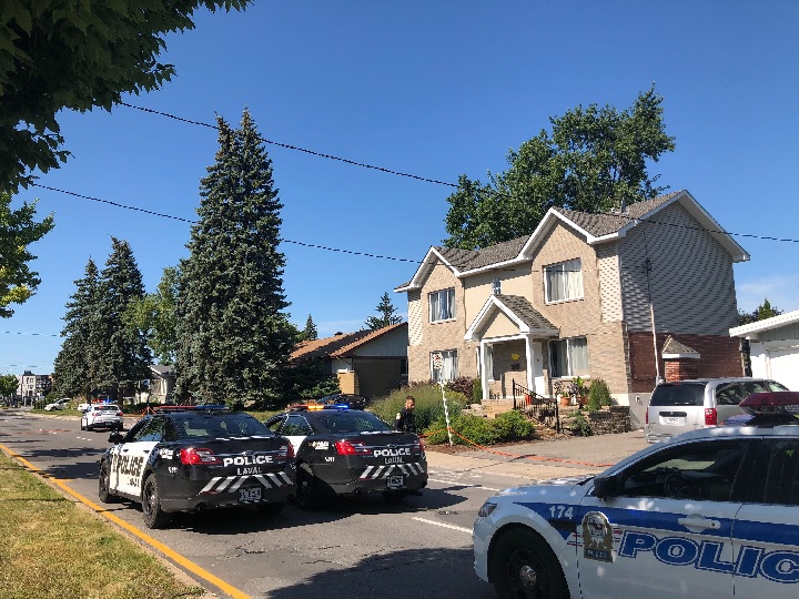 Laval police say the 21-year-old man was pronounced dead at the scene.
