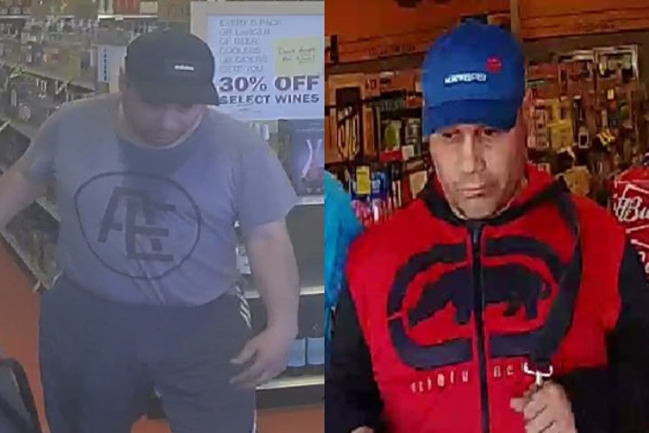Edmonton police believe one man is responsible for $10,000 worth of liquor being stolen from several stores. 