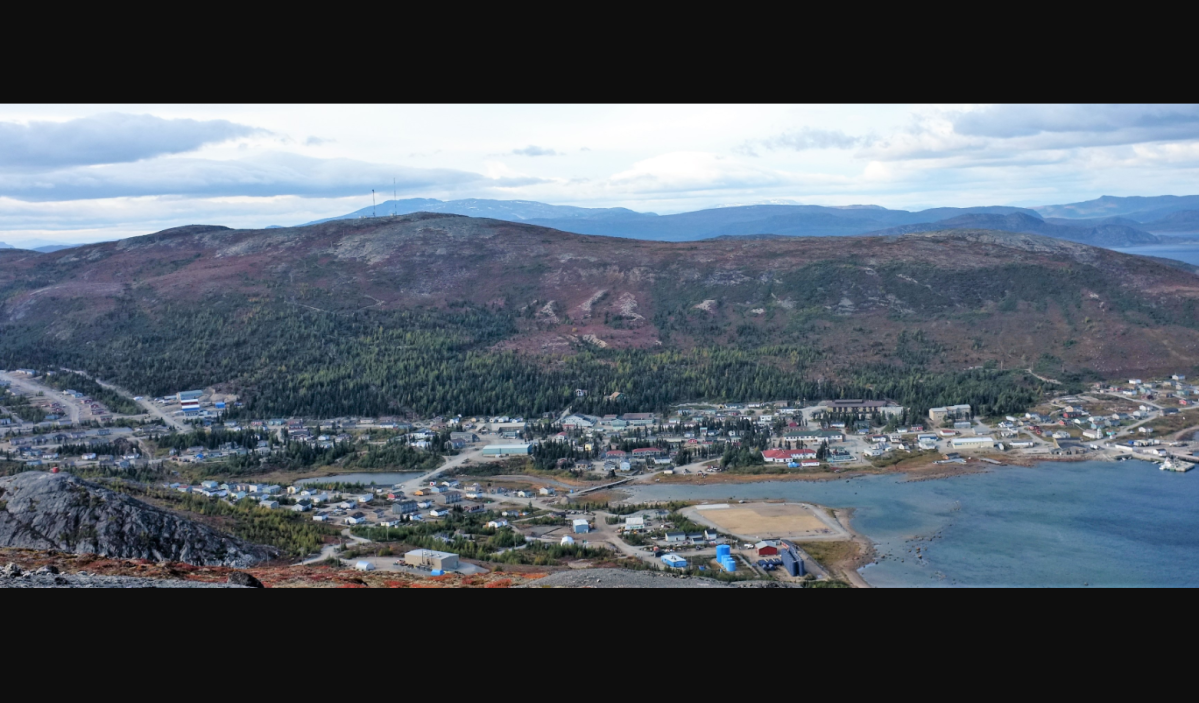 Nain, NL as viewed from Mt. Sophie taken on Sept 24, 2011.