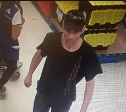 Norfolk County OPP have released a photo of a suspect involved in multiple thefts from a business located on Davis Street East in Simcoe.