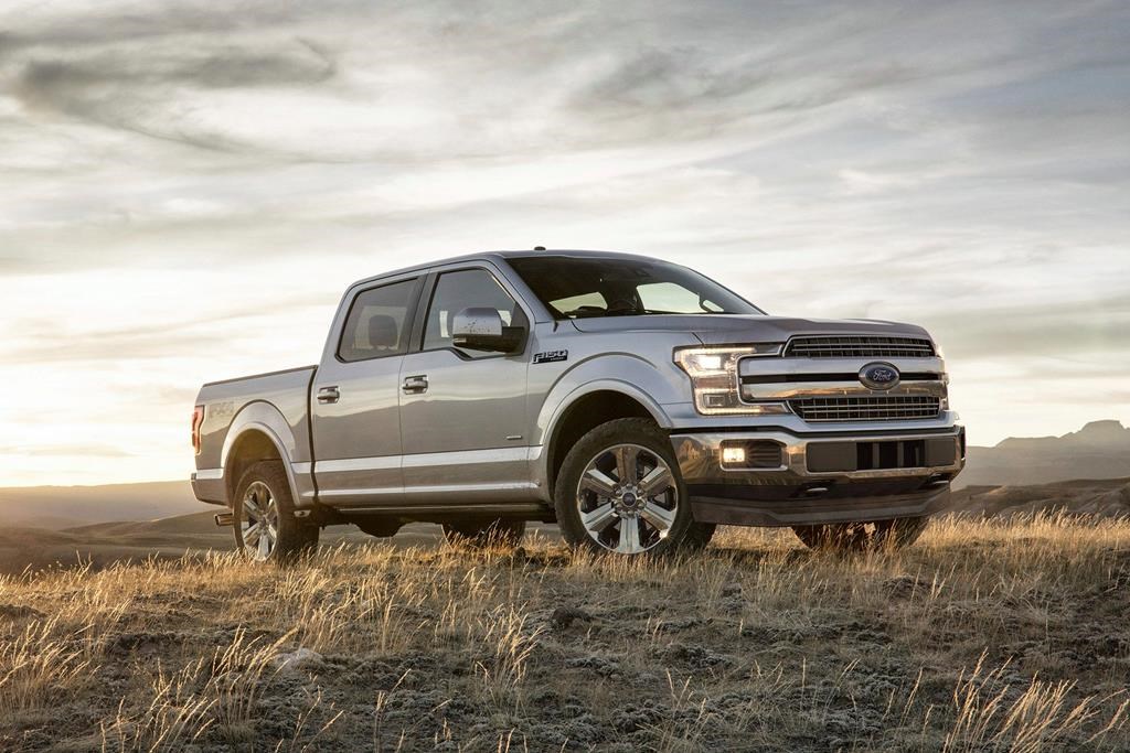 An undated photo provided by Ford of the 2019 F-150.