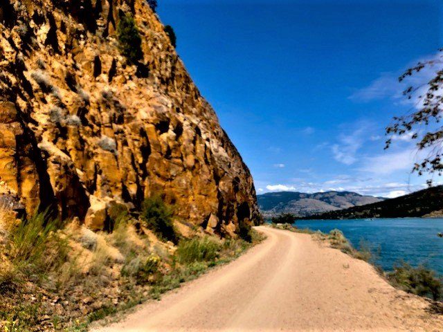 A photo of the Okanagan Rail Trail. The regional district says the new trail link will provide users with a safe crossing under Highway 97 between Bailey Road and the Kal/Crystal Waters Trail.