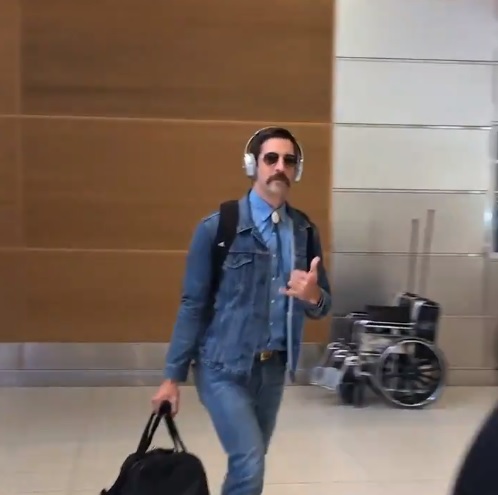 Decked out in denim: Green Bay Packers QB Aaron Rodgers