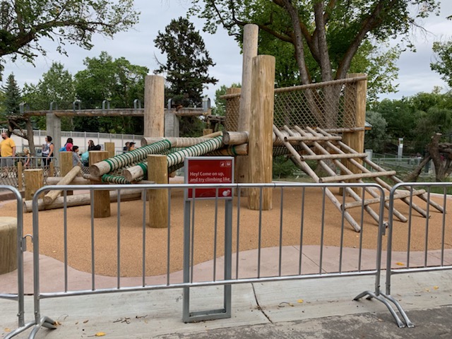 The Edmonton Valley Zoo's Red Panda Playground will be closed until the fall, as work is done to address a few safety concerns that arose. 
