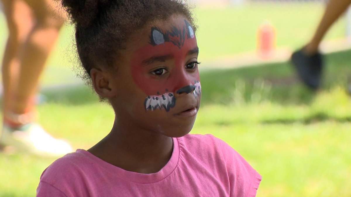 Trayvone Clayton said one of the goals of the celebration was for the youth to “be happy” and leave knowing that the celebration was in honour of Triston Reece.