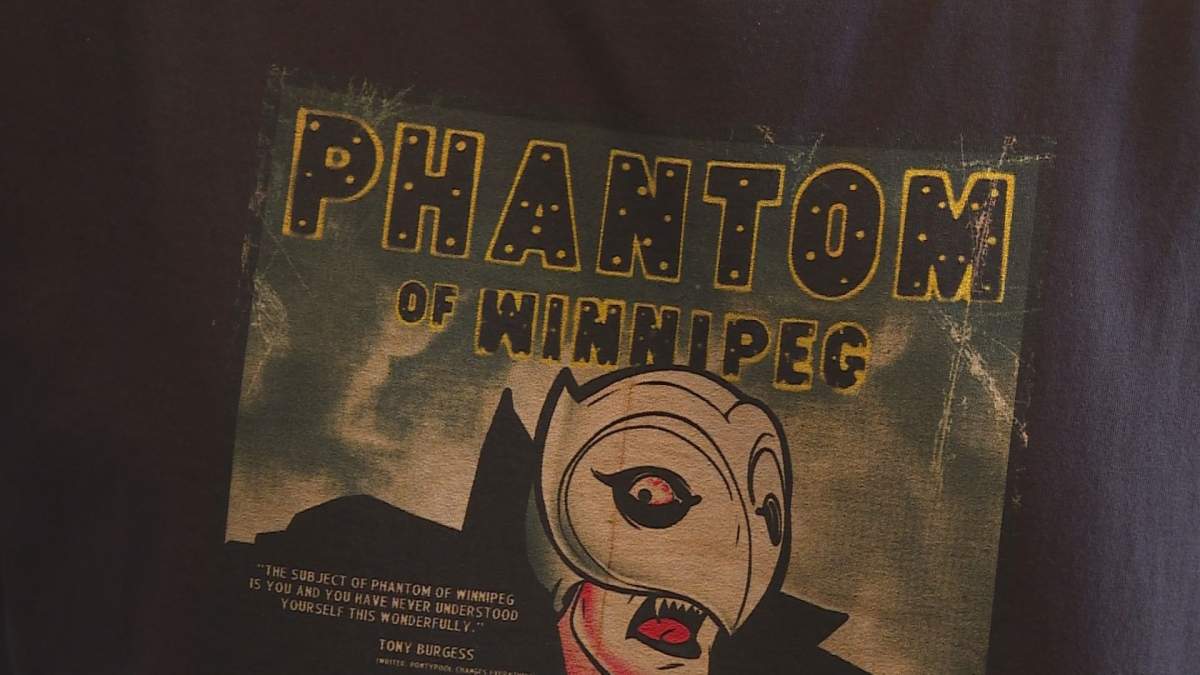 The movie poster for Phantom Of Winnipeg.