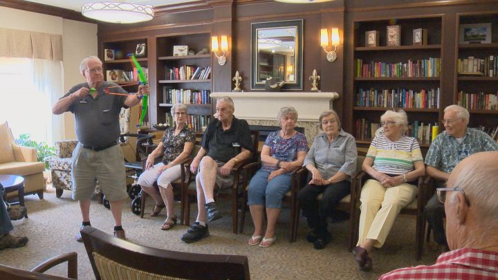 Preston Park II Retirement home residents got the chance to participate in wide variety of activities like archery, cooking, dance and art classes.