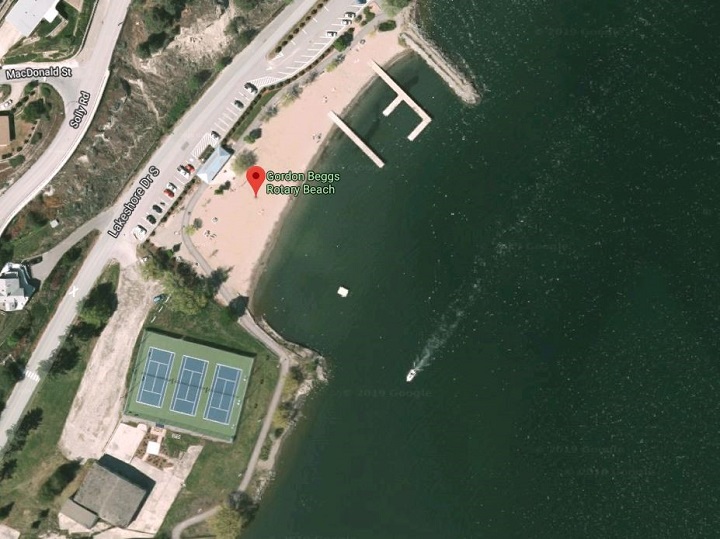 A swimming advisory has been issued for the south end of Gordon Beggs Rotary Beach in Summerland due to high bacterial counts.