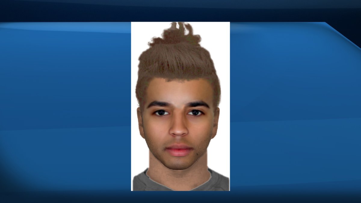 Guelph police have released a composite image of a suspect wanted in connection a motel shooting in July. 