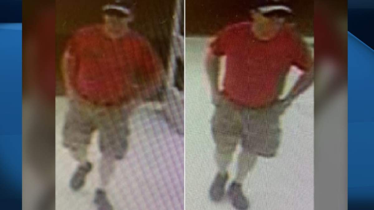 Police are looking to identify this man, who is wanted for allegedly trying to lure a boy in a Port Hawkesbury bathroom.