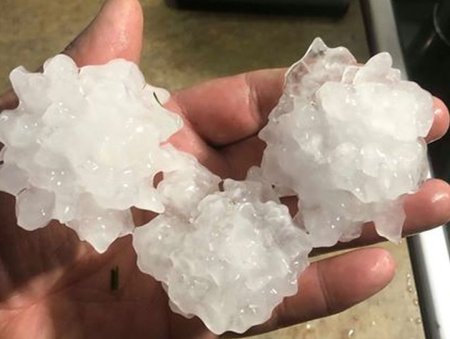 Grapefruit-sized hail hammered Spruce Grove as thunderstorm swept ...