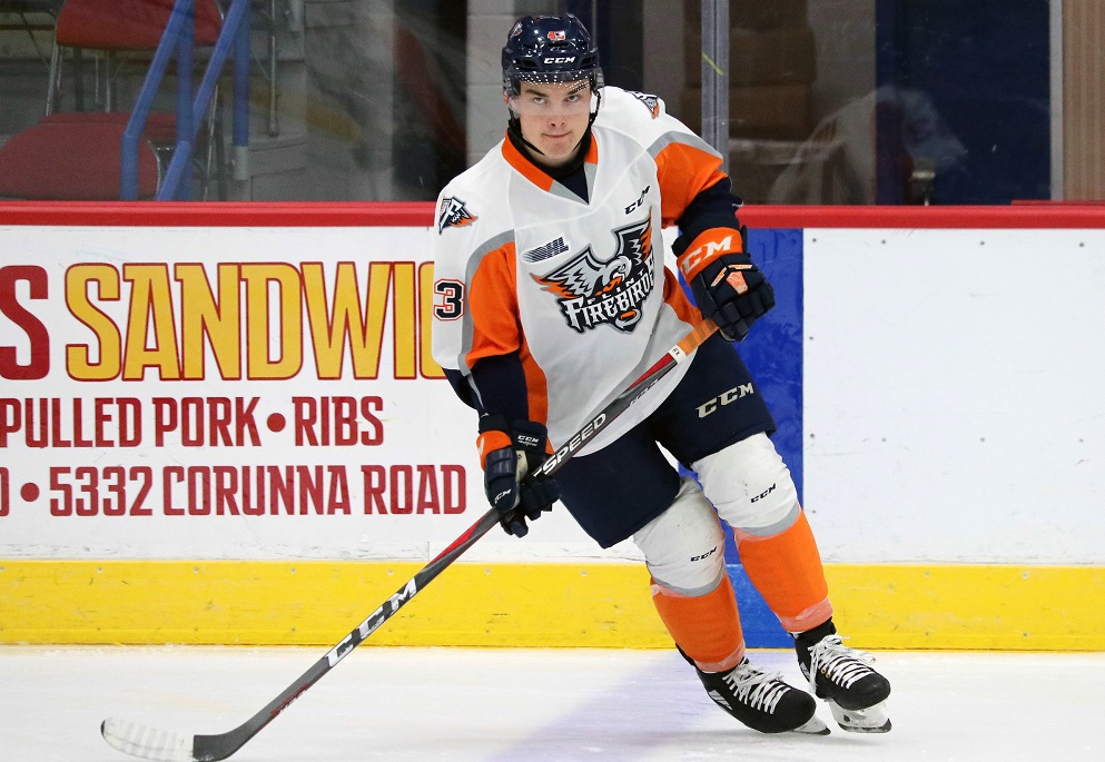 Eric Uba of the Flint Firebirds.