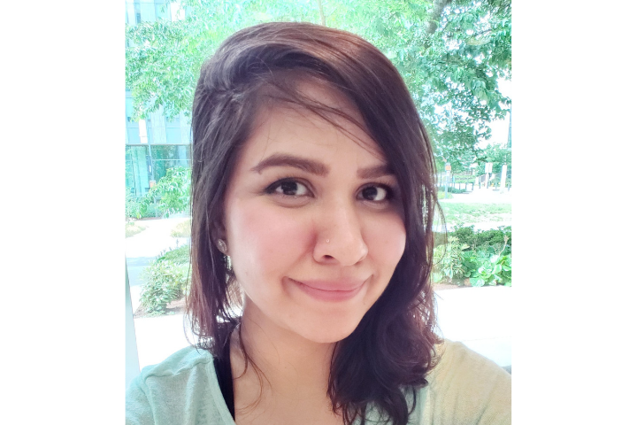 Binish Ahmed in a photo she provided.