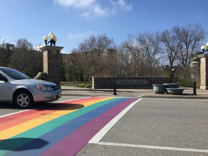 More red paint dumped on Queen Victoria statue in Victoria Park in
