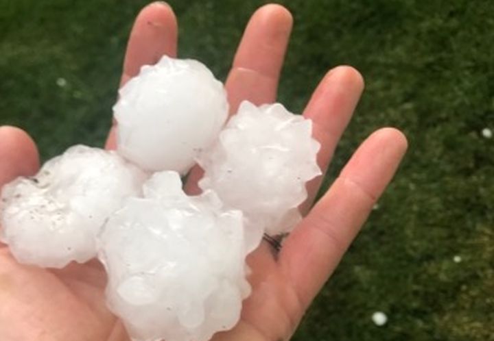 colorado grapefruit size hail