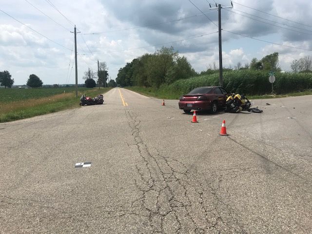 Waterloo Regional Police say a 17-year-old has been charged following Monday's crash in Wilmot Township involving two motorcycles. 