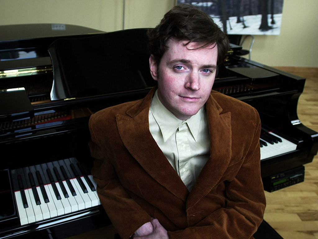 Kevin Hearn musician and member of the Canadian band Barenaked Ladies. He plays Keyboards amongst several other instruments including the guitar. Jan. 8, 2002.