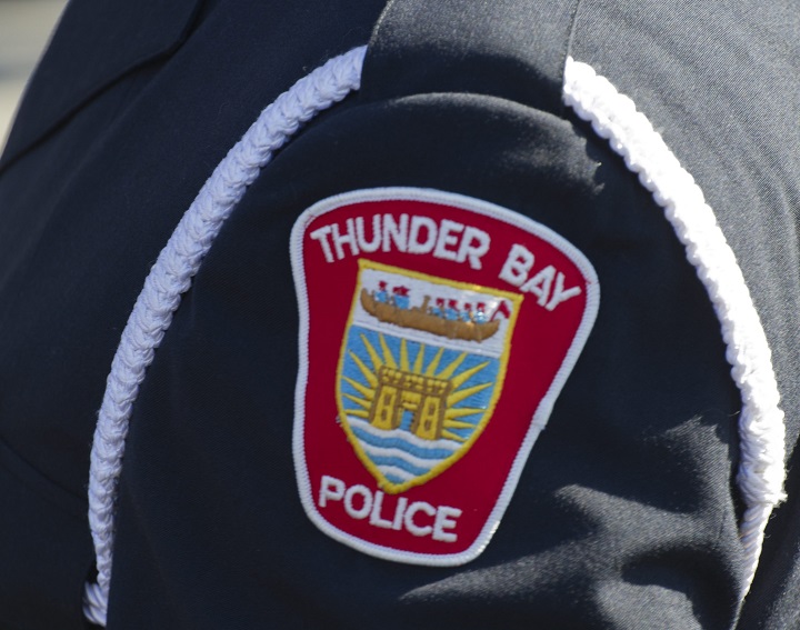 A Thunder Bay police officer.