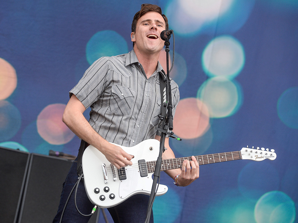 Jimmy Eat World performing live on stage during Southside Festival in Neuhausen Ob Eck, Germany on June 25, 2017.