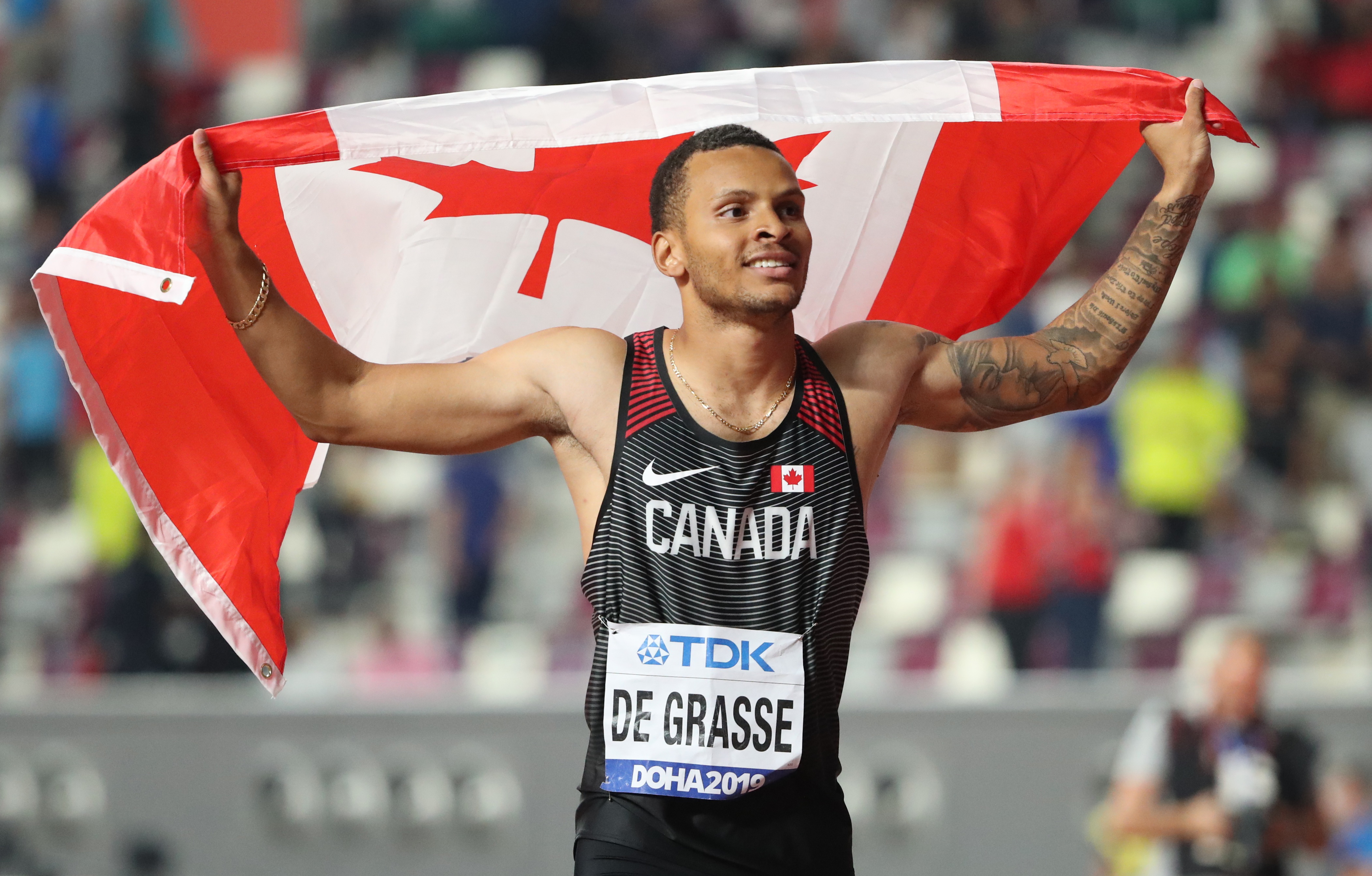 Canadian Sprinter Andre De Grasse Earns Bronze At World Championships Globalnews Ca