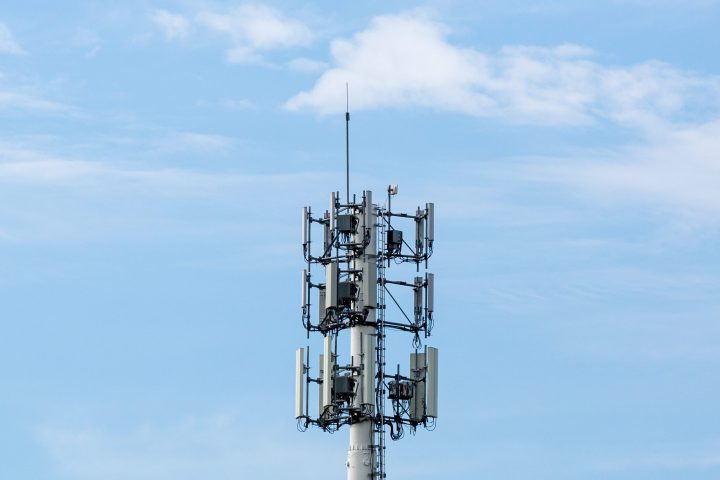 Cellphone tower in Kingston, Ontario on Wednesday, June 19, 2019. 