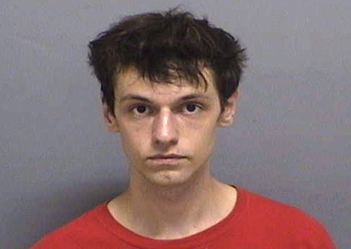 This booking photo, released by the Westerly Police Department in Rhode Island, shows Richard Joseph McEwan, of Milford, N.J., arrested on Aug. 30, 2019, and charged with breaking into Taylor Swift’s oceanfront house in Westerly.