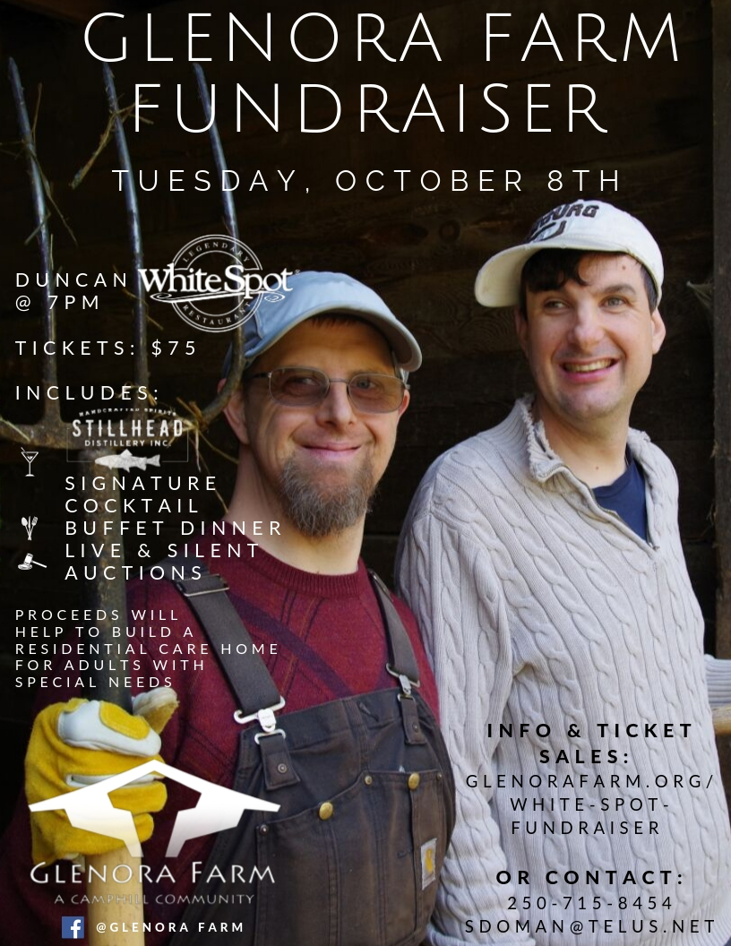 Glenora Farm Fundraising Dinner at Duncan White Spot - image