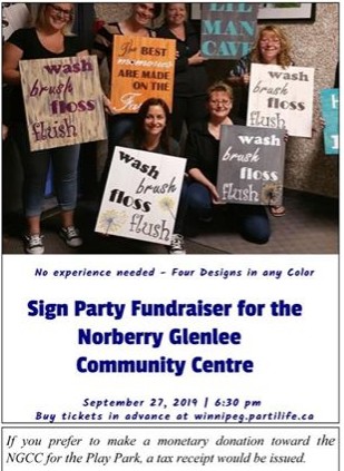 NGCC Accessible Play structure Fundraiser – Sign Painting Party - image