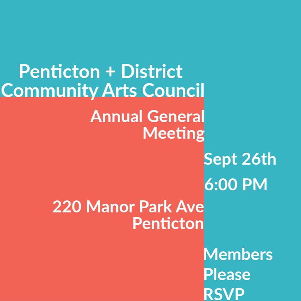 Penticton Arts Council AGM - image