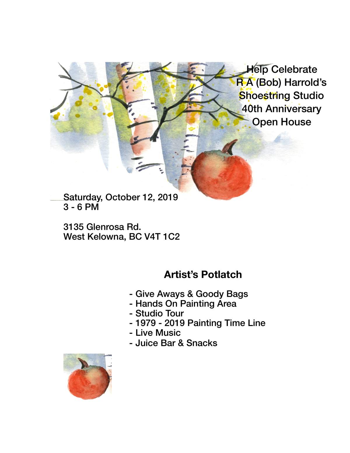 R.A. Harrold – 40 Years an Artist! - image