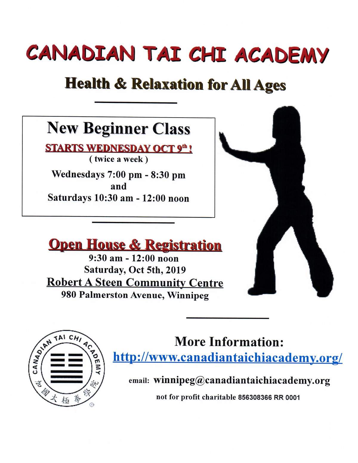 Free Tai Chi Open House and Class Registration - image