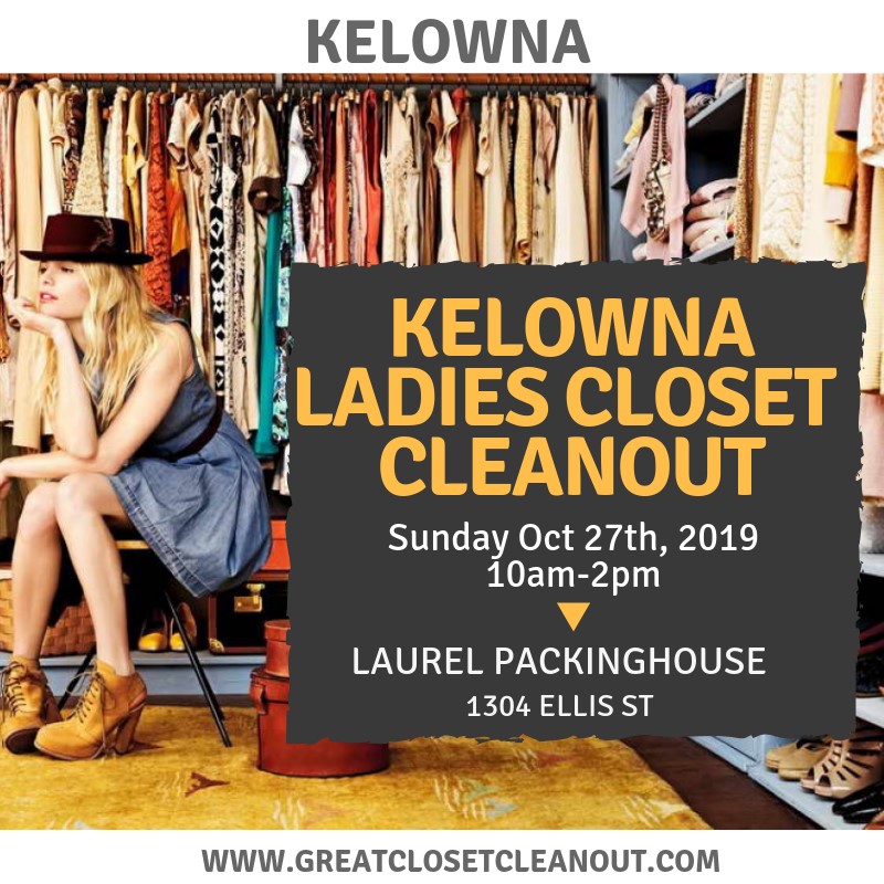 Fall Kelowna Closet Cleanout ~ Oct 27, 2019 - image