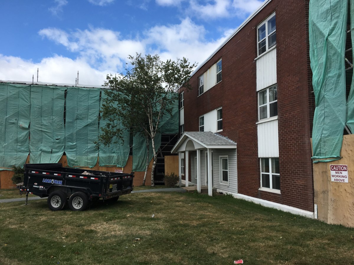 Renovations at an apartment in Dartmouth, N.S.